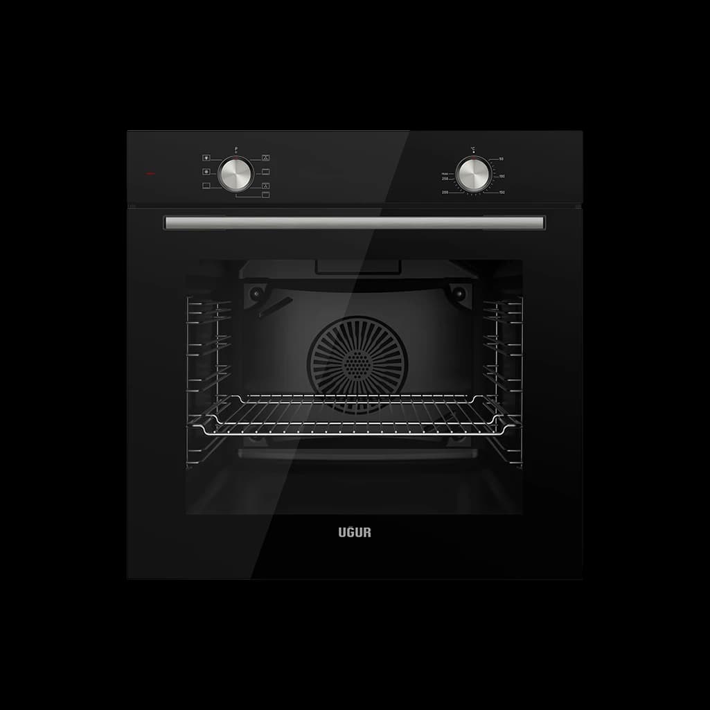 Uğur UAF 608 SCPET Trend Siyah Ankastre Fırın