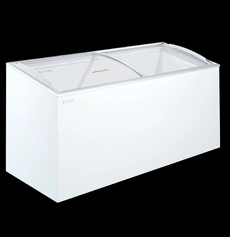 Uğur UDD 550 SCEB Eğik Sürme Bombe Camlı Dondurucu Muhafaza Dolabı