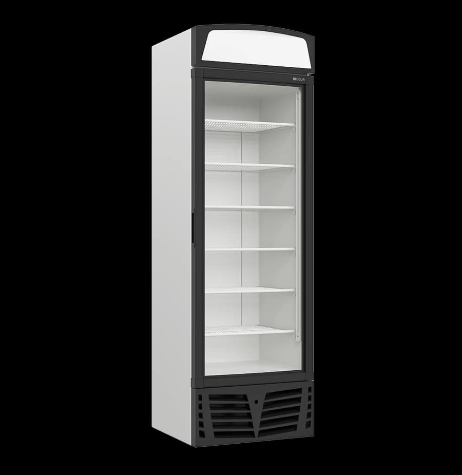 Uğur UDD 440 DTKLB Cam Kapılı Dikey Dondurucu