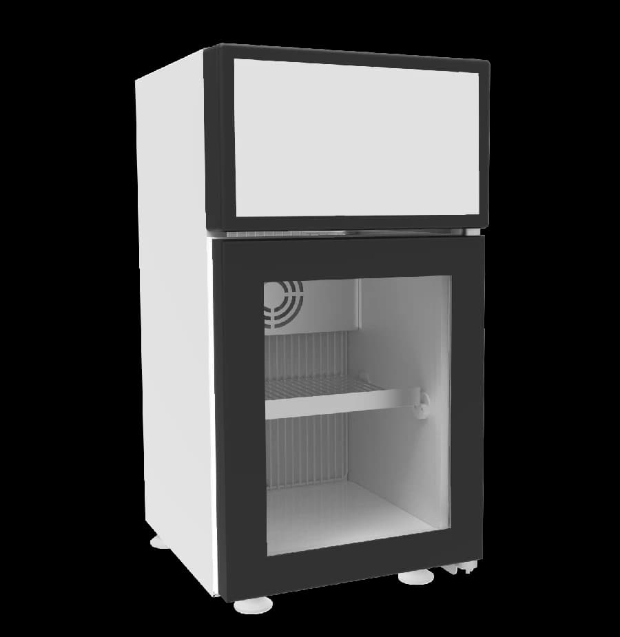 Uğur USS 15 DTKL Cam Kapılı Dikey İçecek Soğutucu (TEK KAPILI)