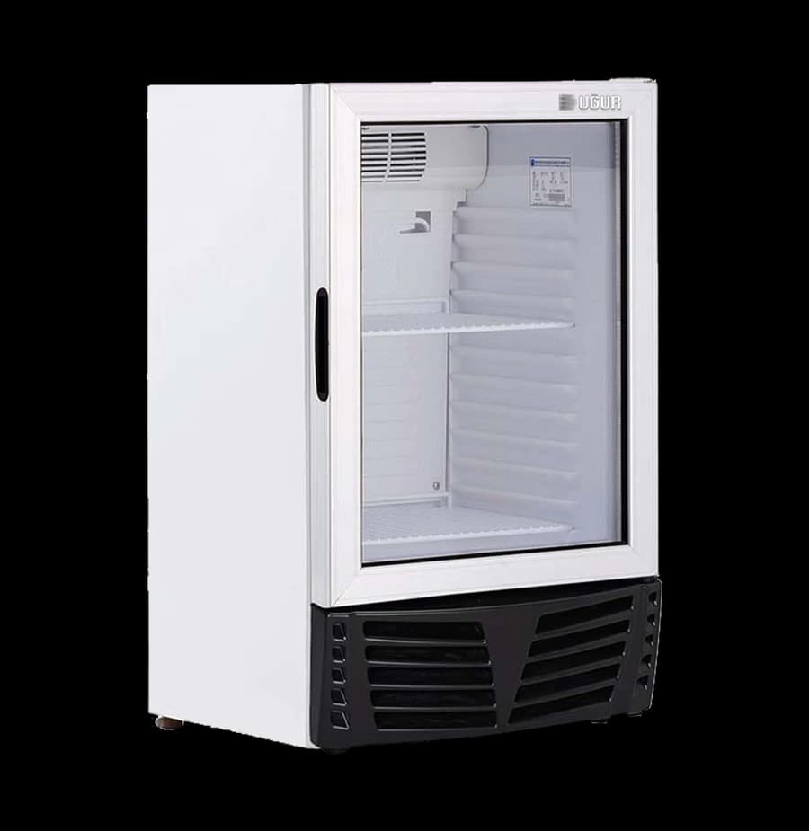 Uğur USS 95 DTK Cam Kapılı Dikey İçecek Soğutucu (TEK KAPILI)