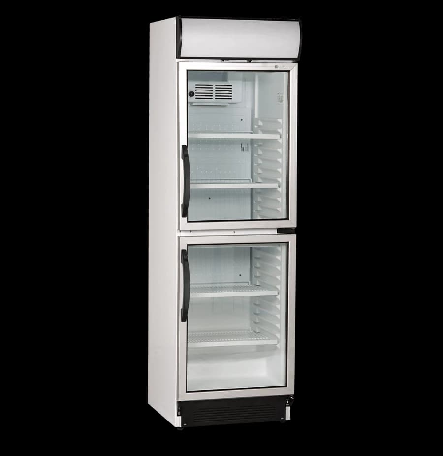 Uğur USS 374 D2KL Cam Kapılı Dikey İçecek Soğutucu (İKİ KAPILI)