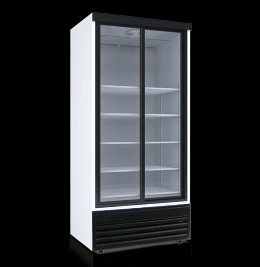 Uğur USS 1000 DSC Cam Kapılı Dikey İçecek Soğutucu (SÜRME KAPILI)