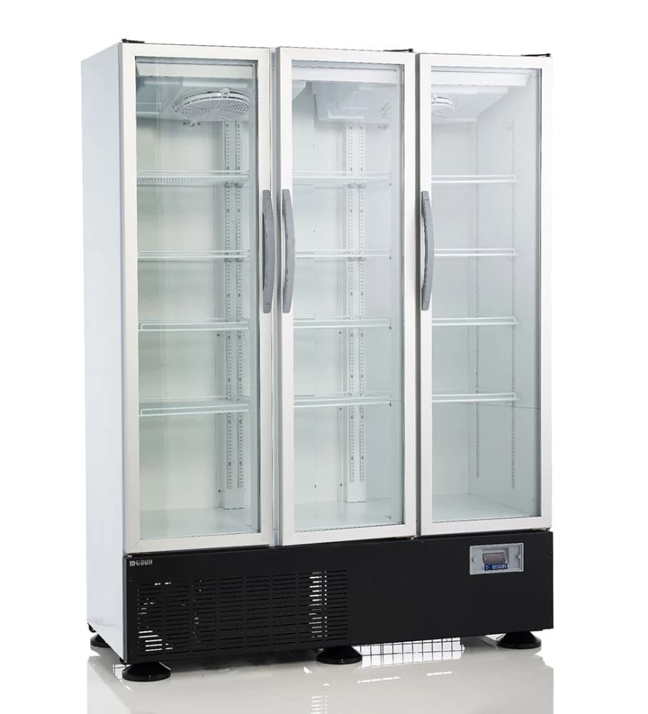 Uğur USS 1500 D3K Cam Kapılı Dikey İçecek Soğutucu (ÜÇ KAPILI)