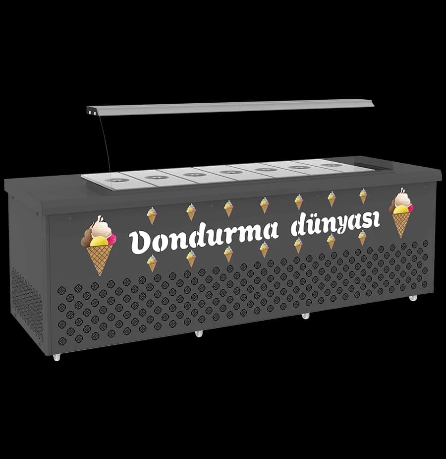 Uğur UDM I7D SM SİYAH Yatay Salamura Muhafaza Dolabı