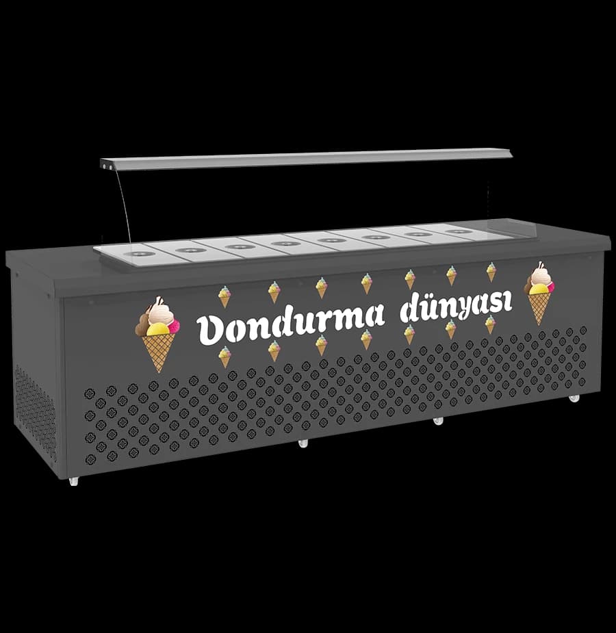 Uğur UDM I8D SM SİYAH Yatay Salamura Muhafaza Dolabı